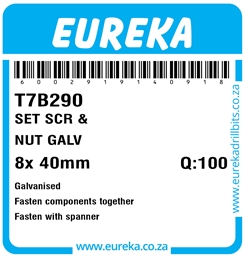 T7B290 - Set Screw & Nut -T7B290_Label_T